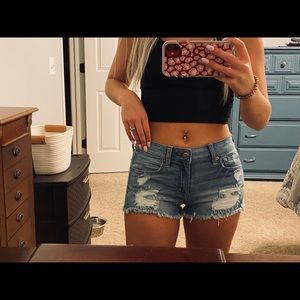 American Eagle jean shorts